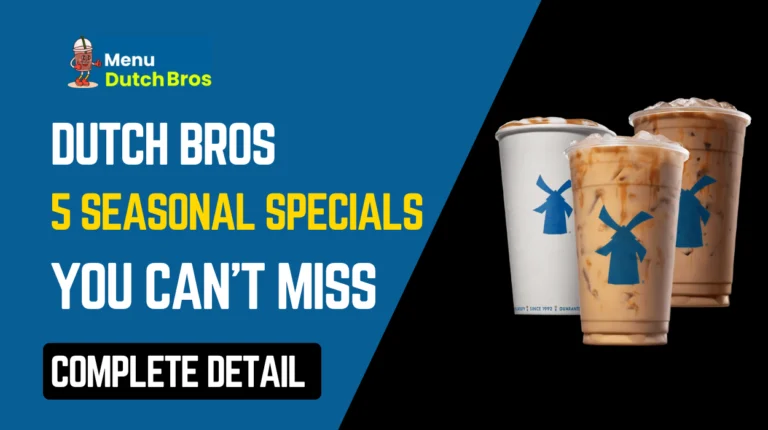 5 Seasonal Specials You Can't Miss at Dutch Bros