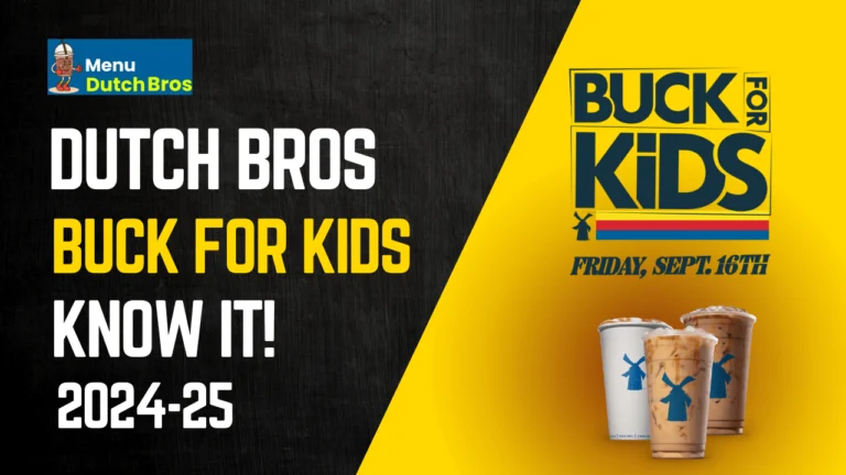 Dutch Bros Buck For Kids