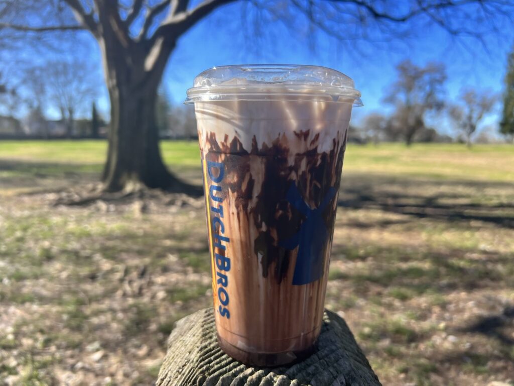 Dutch Bros Cookies & Cream Breve Iced Coffee 