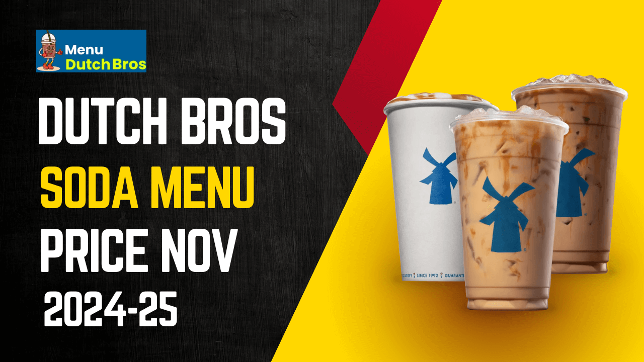 Dutch Bros Soda Menu With Prices