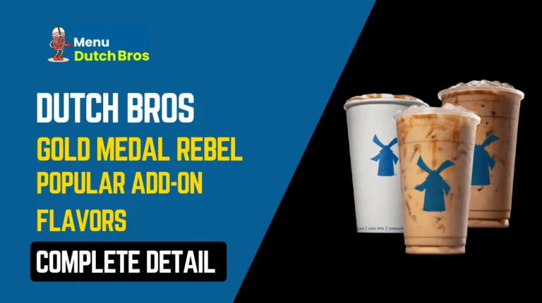 Dutch Bros Gold Medal Rebel