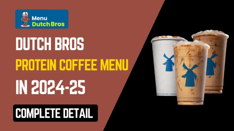 Dutch Bros Protein Coffee Menu